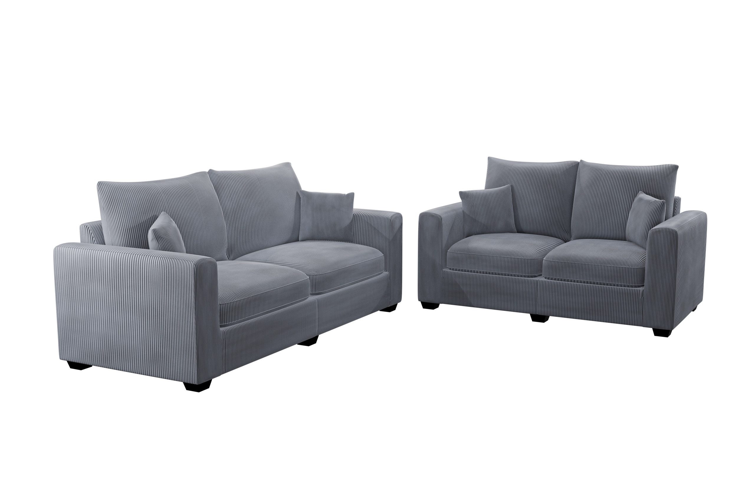 2 Piece Sofa & Loveseat set - Image 3
