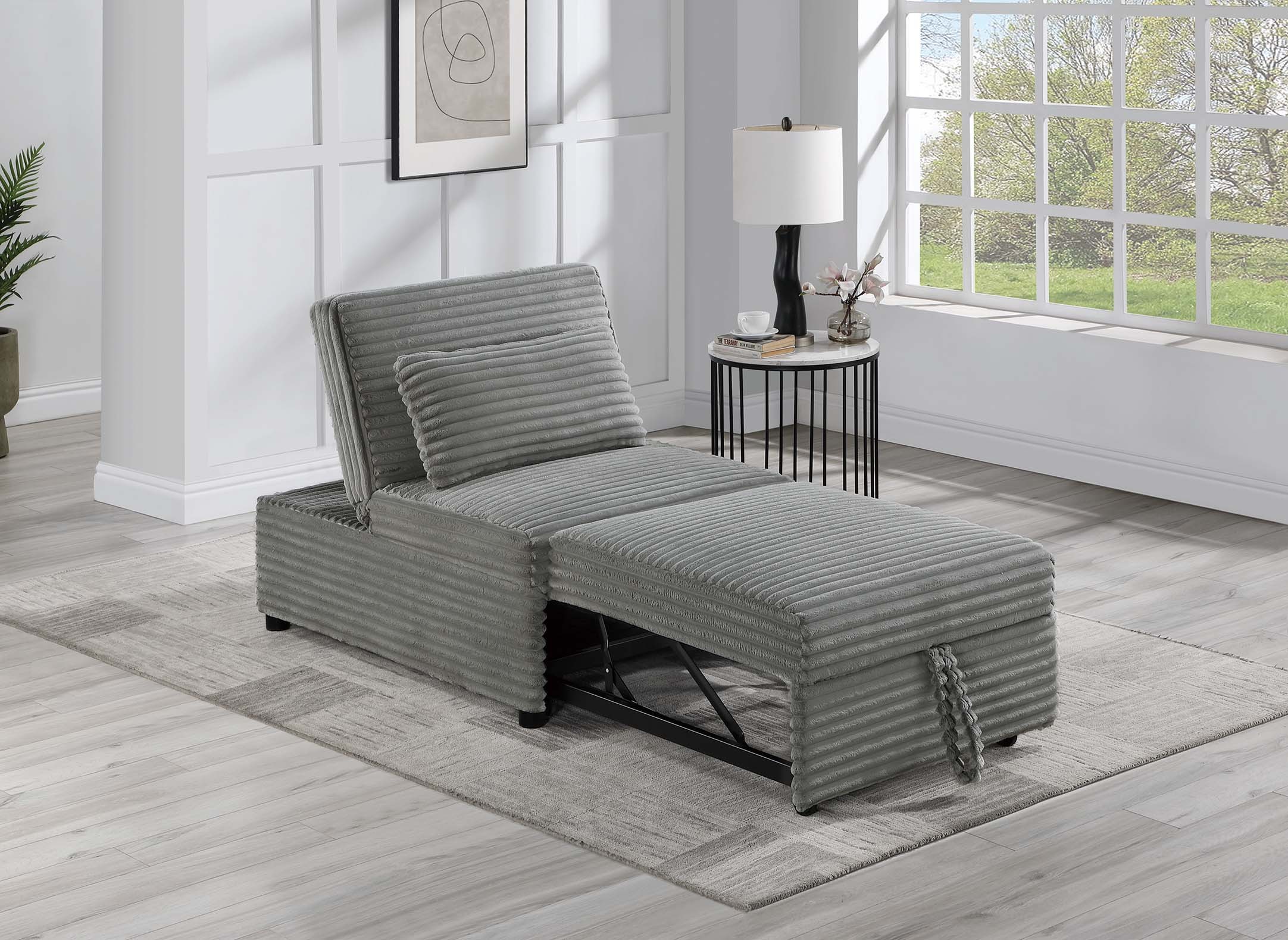 Convertible Chair W/ Pull-Out Bed - Image 2