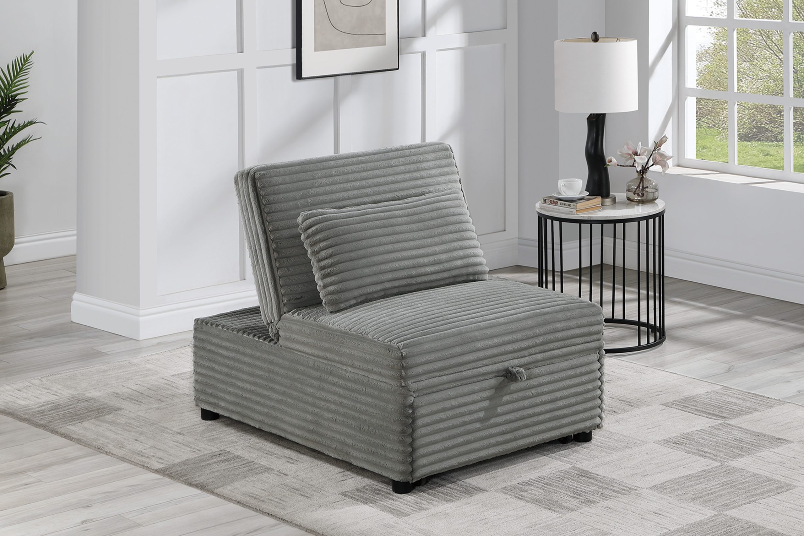 Convertible Chair W/ Pull-Out Bed
