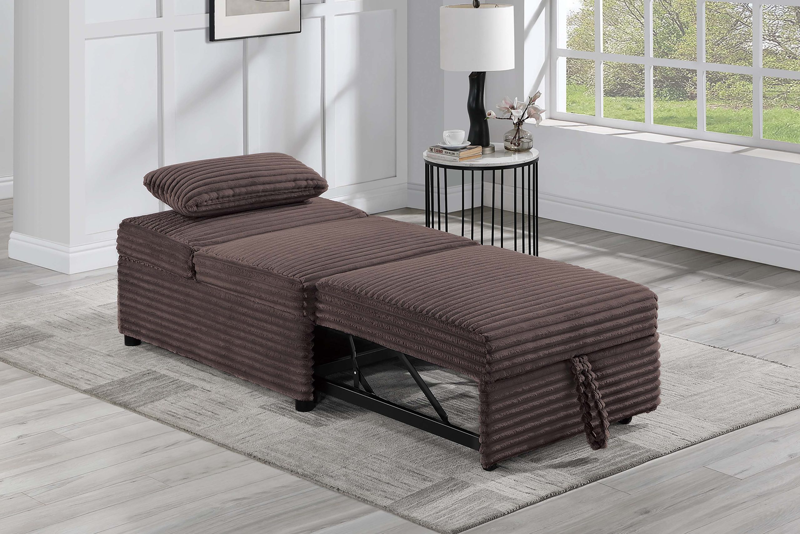 Convertible Chair W/ Pull-Out Bed - Image 3