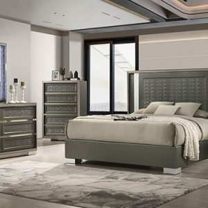 4 Piece Eastern King Bedroom Set