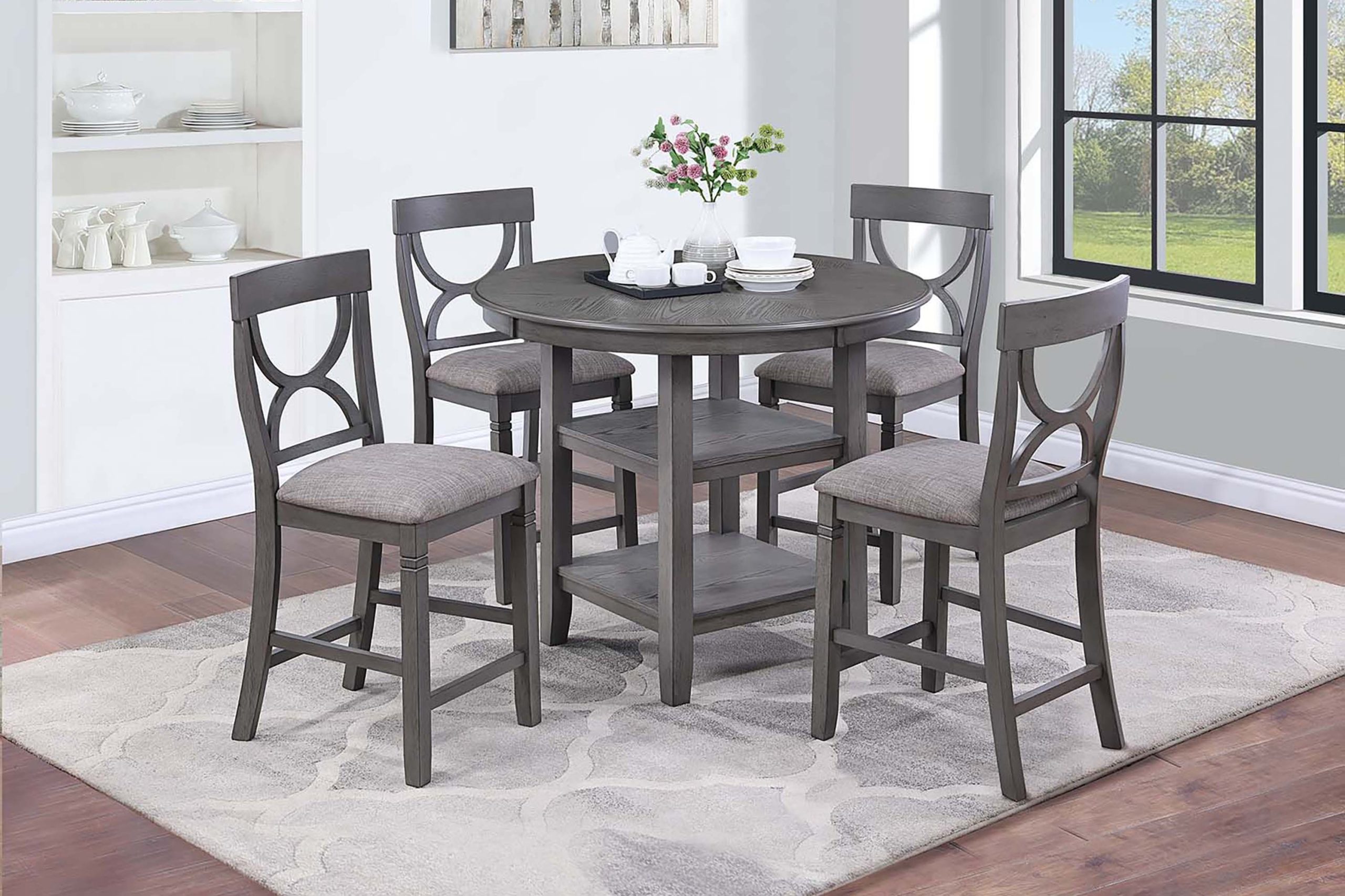 5 Piece Counter Height Dining Set