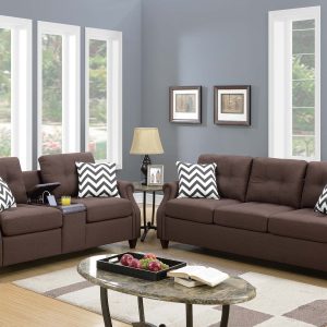 2 Piece Sofa & Loveseat