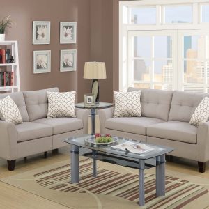 2 Piece Sofa & Loveseat