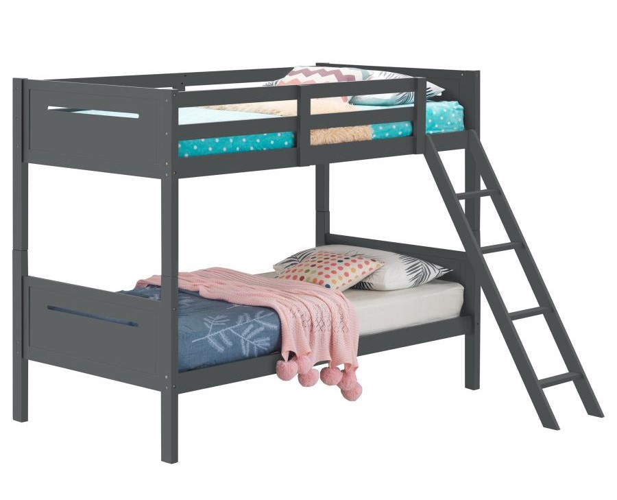 Twin over twin bunk bed - Image 2