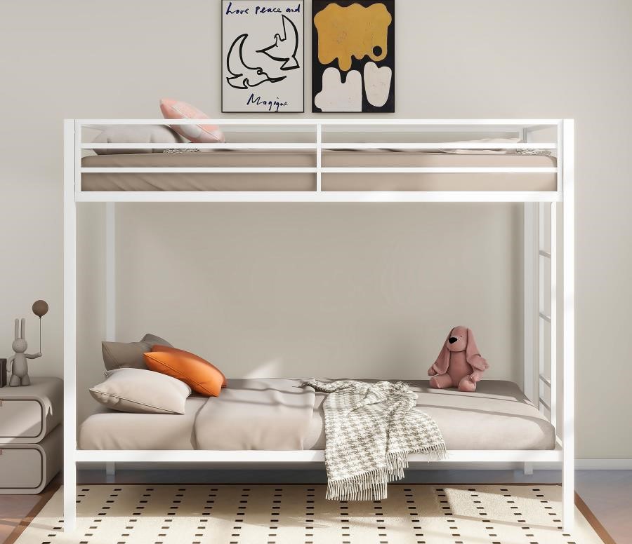 Twin over twin bunk bed