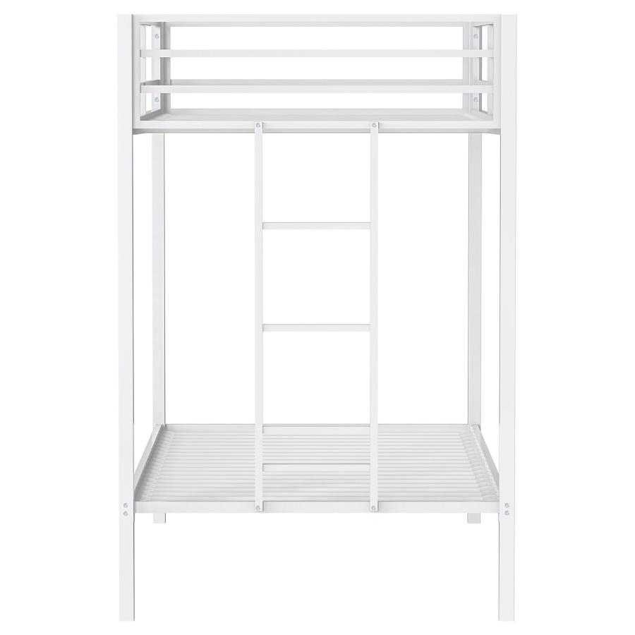 Twin over twin bunk bed - Image 4