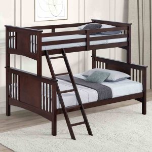 Twin over full bunk bed