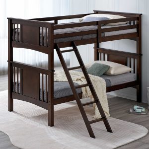 Twin over twin bunk bed