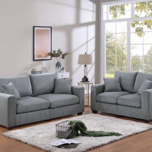 2 Pieces Sofa & Loveseat