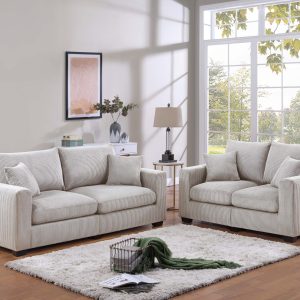 2 Pieces Sofa & Loveseat