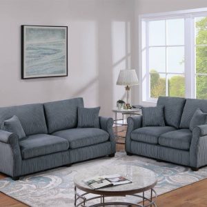 2 Pieces Sofa & Loveseat