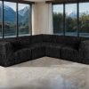 5 Piece Contemporary Modular Corner Sectional ( Compressed Foam )