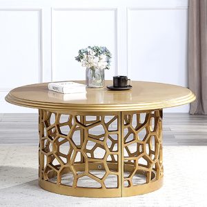 Round coffee table