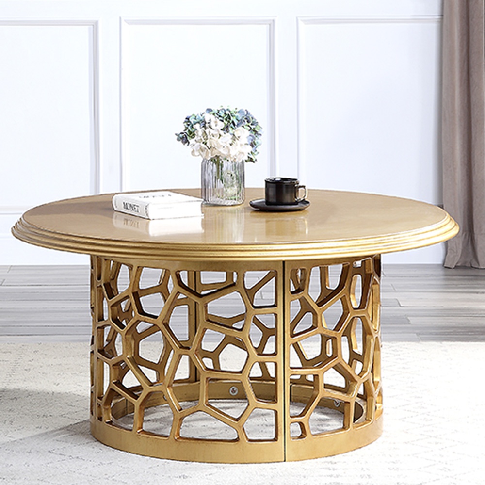 Round coffee table