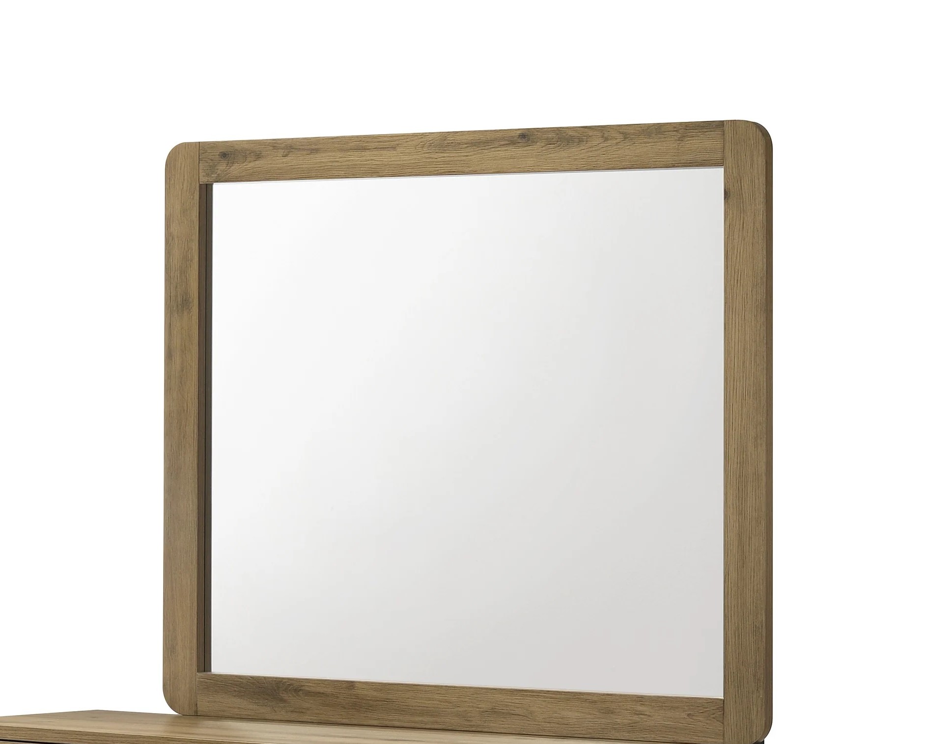 4 Piece queen bedroom set ( Queen bed frame + dresser + mirror + night stand ) - Image 5