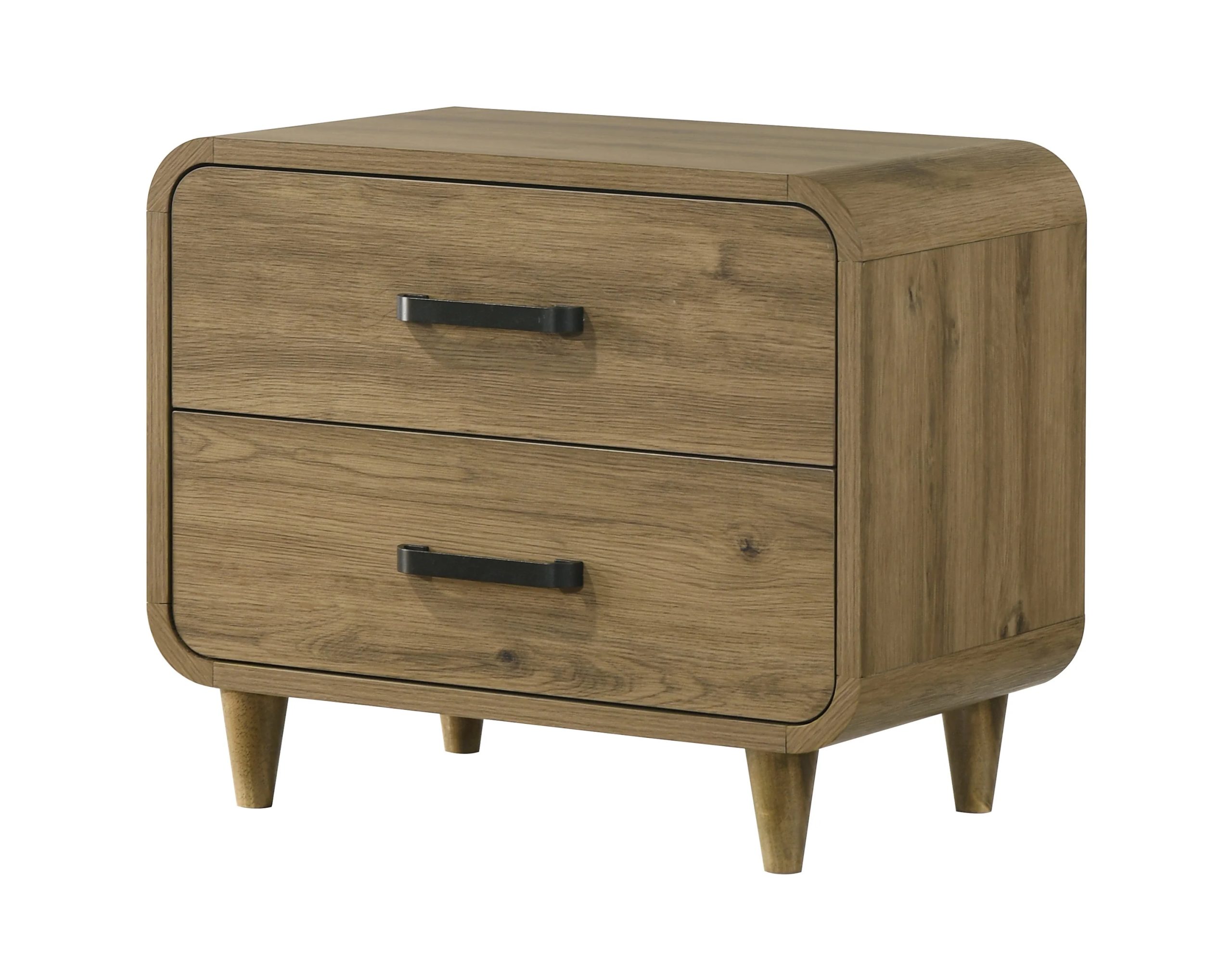 4 Piece queen bedroom set ( Queen bed frame + dresser + mirror + night stand ) - Image 6