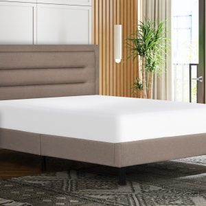 Full mattress cool sleep plush 10" gel-infused memory foam